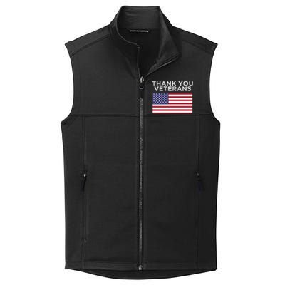 Thank You Veterans For Veterans Day Gift Collective Smooth Fleece Vest