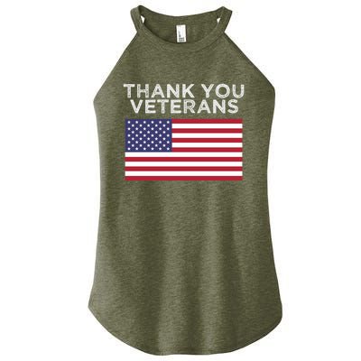 Thank You Veterans For Veterans Day Gift Women's Perfect Tri Rocker Tank