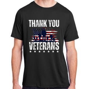 Thank You Veterans Day Memorial Day Partiotic Military Usa Adult ChromaSoft Performance T-Shirt