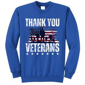 Thank You Veterans Day Memorial Day Partiotic Military Usa Sweatshirt