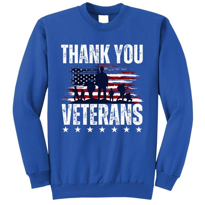 Thank You Veterans Day Memorial Day Partiotic Military Usa Sweatshirt