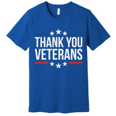 Thank You Veterans Gift Premium T-Shirt