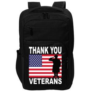 Thank You Veterans Gift Veterans Day Gift Impact Tech Backpack