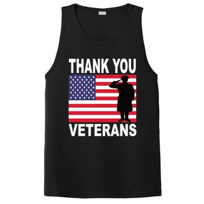 Thank You Veterans Gift Veterans Day Gift PosiCharge Competitor Tank