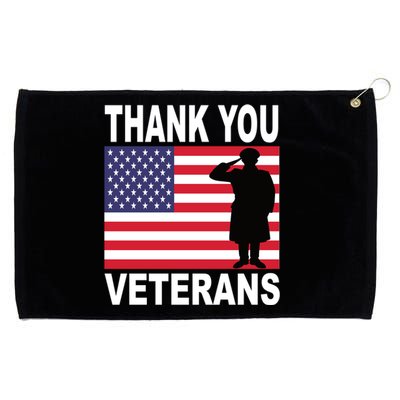 Thank You Veterans Gift Veterans Day Gift Grommeted Golf Towel