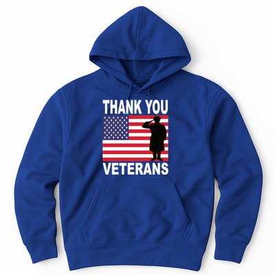 Thank You Veterans Gift Veterans Day Gift Hoodie