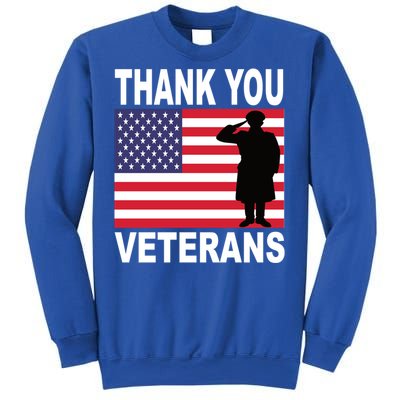 Thank You Veterans Gift Veterans Day Gift Sweatshirt