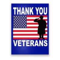 Thank You Veterans Gift Veterans Day Gift Poster