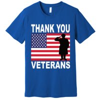 Thank You Veterans Gift Veterans Day Gift Premium T-Shirt