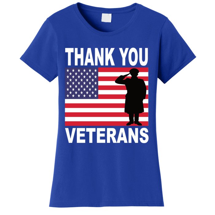 Thank You Veterans Gift Veterans Day Gift Women's T-Shirt