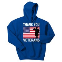 Thank You Veterans Gift Veterans Day Gift Kids Hoodie