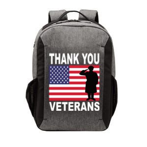 Thank You Veterans Gift Veterans Day Gift Vector Backpack