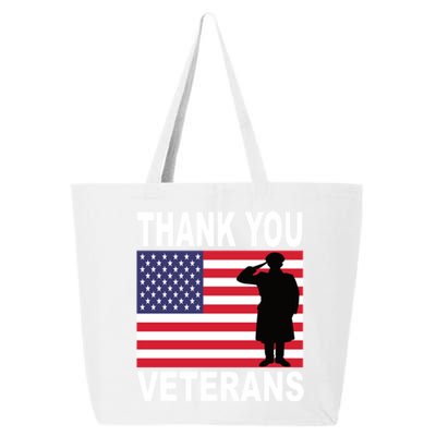 Thank You Veterans Gift Veterans Day Gift 25L Jumbo Tote