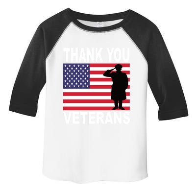 Thank You Veterans Gift Veterans Day Gift Toddler Fine Jersey T-Shirt