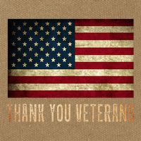 Thank You Veterans Day Military Life Army Affairs Grateful Cotton Canvas Backpack