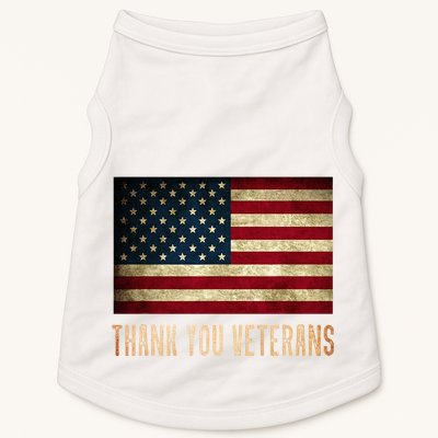 Thank You Veterans Day Military Life Army Affairs Grateful Doggie Tank