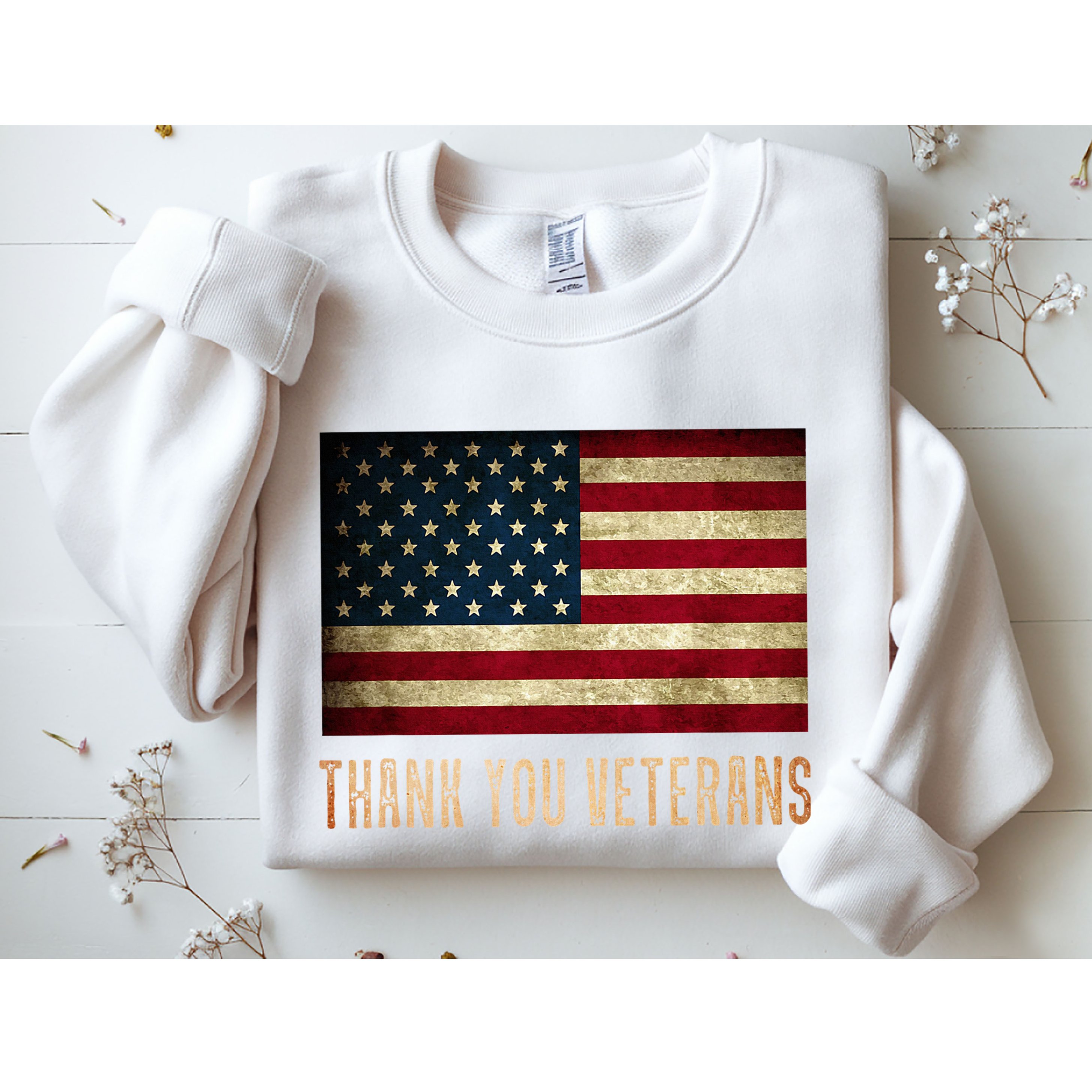 Thank You Veterans Day Military Life Army Affairs Grateful Sweatshirt