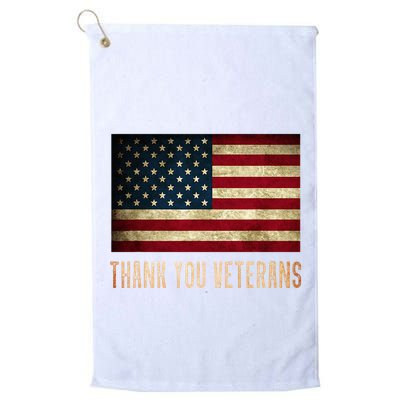 Thank You Veterans Day Military Life Army Affairs Grateful Golf Towel