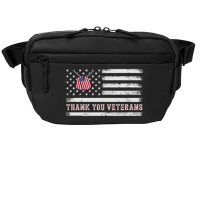 Thank You Veterans Thank You Soldiers Patriotic Usa Flag Crossbody Pack