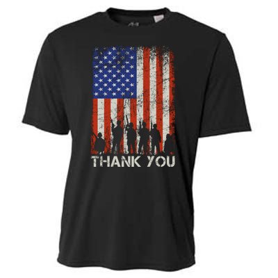 Thank You Veteran Cooling Performance Crew T-Shirt