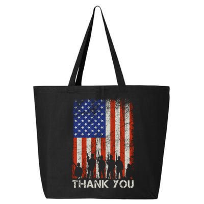 Thank You Veteran 25L Jumbo Tote