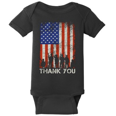 Thank You Veteran Baby Bodysuit