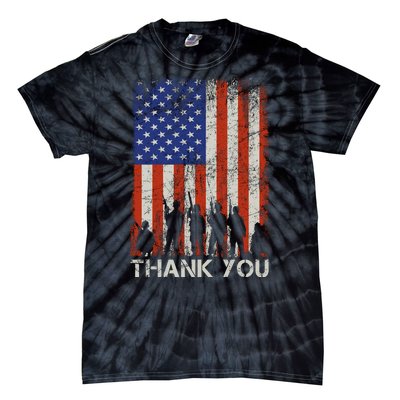 Thank You Veteran Tie-Dye T-Shirt