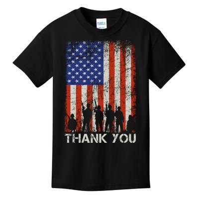 Thank You Veteran Kids T-Shirt