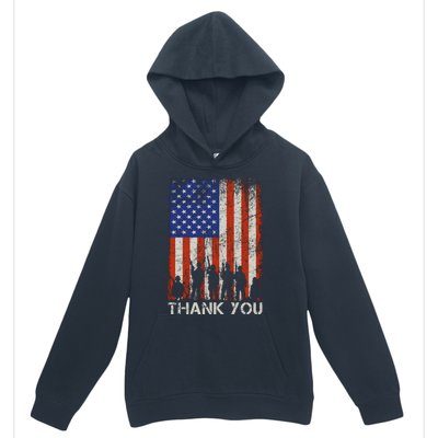 Thank You Veteran Urban Pullover Hoodie