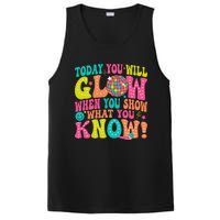 Today You Will Glow When You Show What You Know Gift PosiCharge Competitor Tank