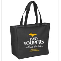 Two Yoopers Walk Out Of A Bar No Really It Could Happen Zip Tote Bag