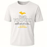 Two Yoopers Walk Out Of A Bar No Really It Could Happen Performance Shirt