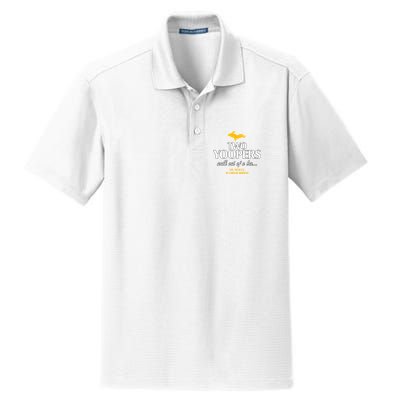 Two Yoopers Walk Out Of A Bar No Really It Could Happen Dry Zone Grid Polo