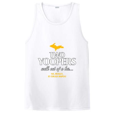 Two Yoopers Walk Out Of A Bar No Really It Could Happen PosiCharge Competitor Tank