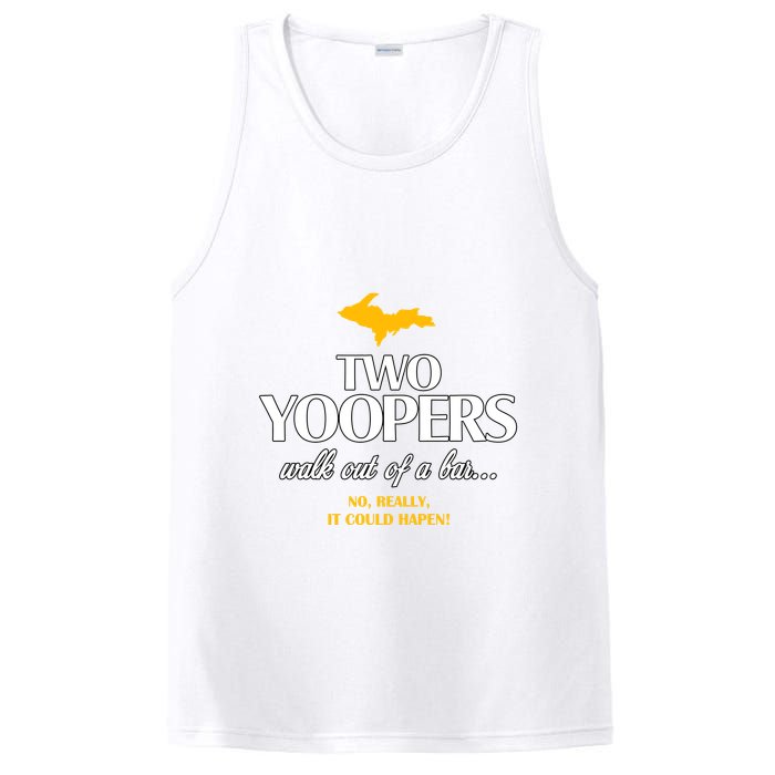 Two Yoopers Walk Out Of A Bar No Really It Could Happen PosiCharge Competitor Tank
