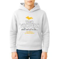 Two Yoopers Walk Out Of A Bar No Really It Could Happen Kids Hoodie