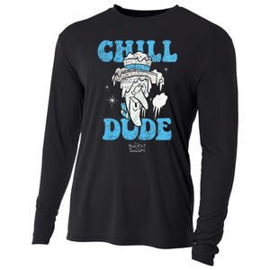 The Year Without Santa Claus Snow Miser Chill Dude Cooling Performance Long Sleeve Crew