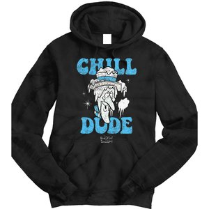 The Year Without Santa Claus Snow Miser Chill Dude Tie Dye Hoodie