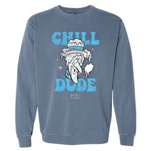 The Year Without Santa Claus Snow Miser Chill Dude Garment-Dyed Sweatshirt