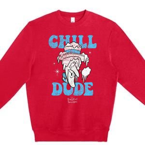 The Year Without Santa Claus Snow Miser Chill Dude Premium Crewneck Sweatshirt