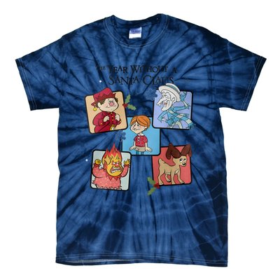 The Year Without Santa Claus Miser Brothers Christmas Tie-Dye T-Shirt