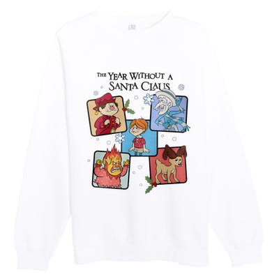 The Year Without Santa Claus Miser Brothers Christmas Premium Crewneck Sweatshirt