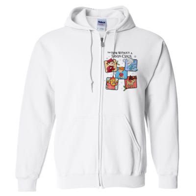 The Year Without Santa Claus Miser Brothers Christmas Full Zip Hoodie