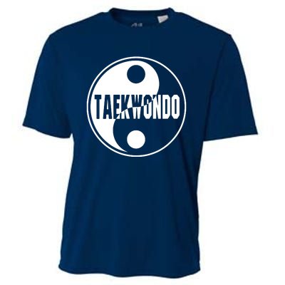 Taekwondo Yin Yang Tae Kwon Do Duality Tee Cooling Performance Crew T-Shirt