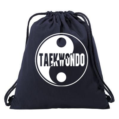 Taekwondo Yin Yang Tae Kwon Do Duality Tee Drawstring Bag