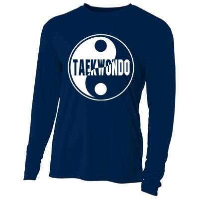 Taekwondo Yin Yang Tae Kwon Do Duality Tee Cooling Performance Long Sleeve Crew