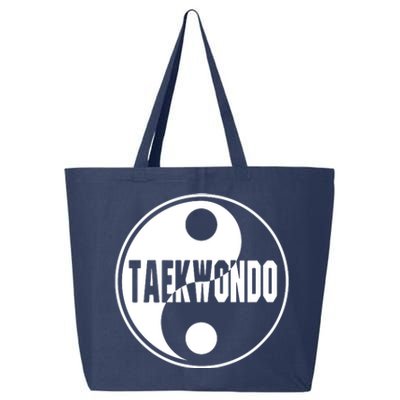 Taekwondo Yin Yang Tae Kwon Do Duality Tee 25L Jumbo Tote