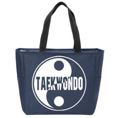 Taekwondo Yin Yang Tae Kwon Do Duality Tee Zip Tote Bag