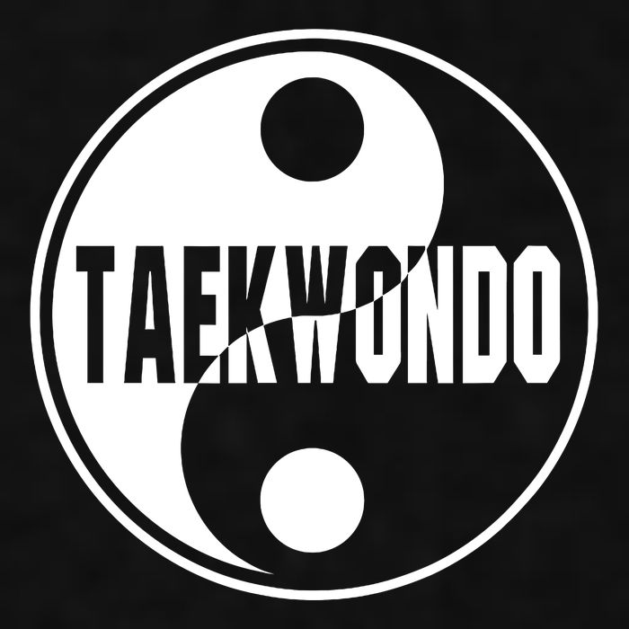 Taekwondo Yin Yang Tae Kwon Do Duality Ladies PosiCharge Tri-Blend Wicking Tank