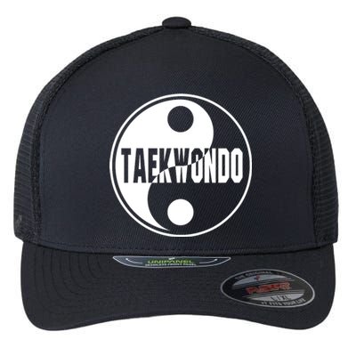 Taekwondo Yin Yang Tae Kwon Do Duality Flexfit Unipanel Trucker Cap